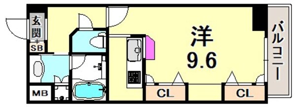 KAISEI新神戸第２WESTの物件間取画像